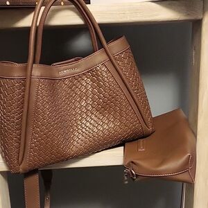 Newbella Elegant Brown Tote Bag
